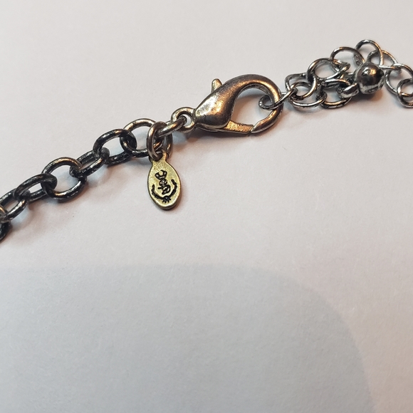 Autumn Colored Rhinestone Silver-tone Necklace - Picture 4 of 6